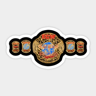 hardcore belt Sticker